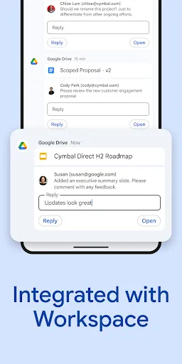 Google Chat screenshot
