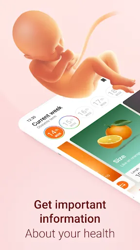 Pregnancy and Due Date Tracker screenshot