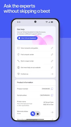 HP screenshot