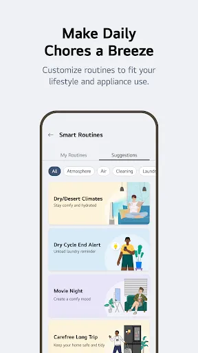 LG ThinQ screenshot