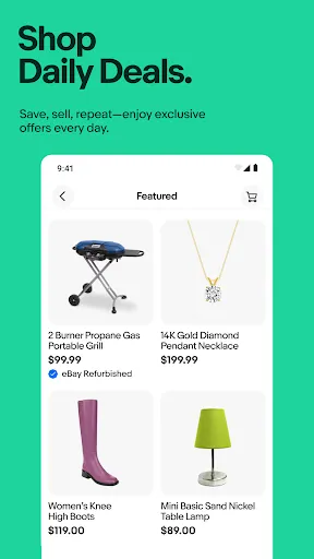 eBay online shopping & selling screenshot