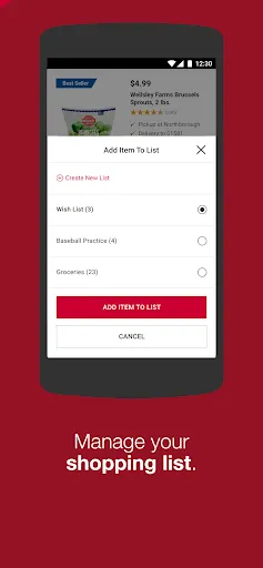 BJ's Wholesale Club screenshot