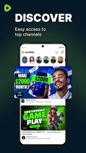 Rumble: Stream & Watch Videos screenshot